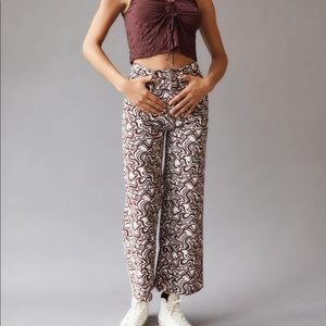 BDG High & Wide Printed Corduroy Pant Size 27